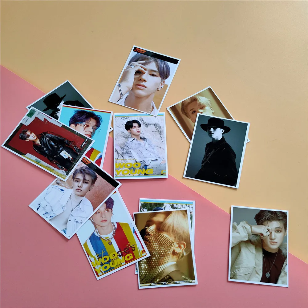 16 шт./компл. Kpop Ateez фотоальбом фото ломо карты плакат K-pop ATEEZ c Новые поступления YEO SANG MINGI