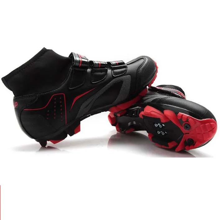 TIEBAO/Профессиональная мужская и женская обувь для велоспорта; обувь для горного велосипеда с самоблокирующимся верхом; дышащая Спортивная обувь; Zapatillas - Цвет: TB35-B1458 red sole