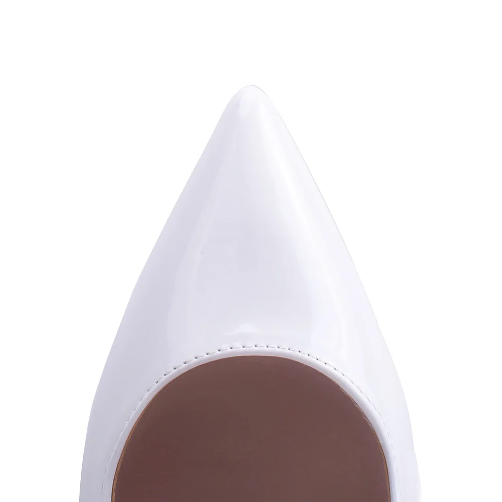 Для женщин Туфли лодочки обувь на высоком каблуке 10 см белые туфли для свадьбы