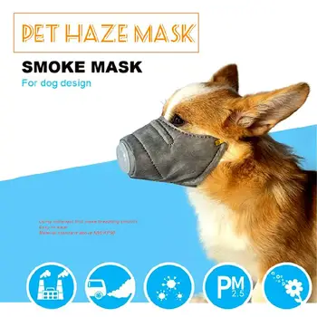 

5pcs10pcs20pcs Best-selling Dog Haze Mask New Pm2.5 Dust-proof Breathable Dog Muzzle Pet Mask Cloth