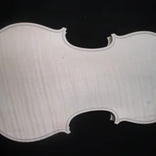 1 шт. без лакировки белая скрипка 4/4 цельный клен назад клен ель Топ DB191126