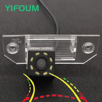 

YIFOUM Dynamic Trajectory Tracks 170 Degree HD Car Rear View Parking Backup Camera For Ford C Max C-MAX Focus Sedan 2 3 Mondeo