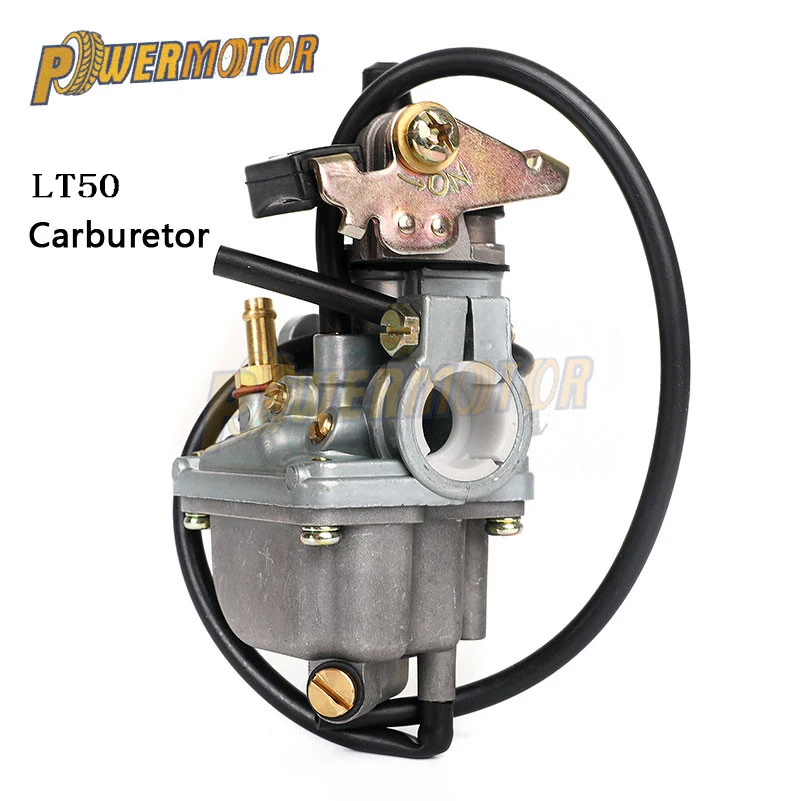 

Powermotor LT50 Carburetor New Intake Manifold with Carb Carburetor Fit ForSuzuki LT50 LT 50 ALT50 JR50 LTA5 Quadrunner Carb