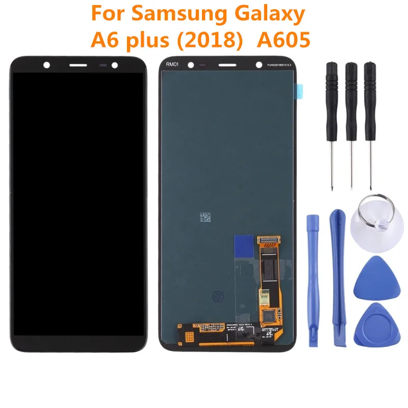 

For Samsung Galaxy A6 Plus 2018 A605 A605F A605FN Screen LCD Display Touch screen Assembly For samsung A6+ A605 LCD