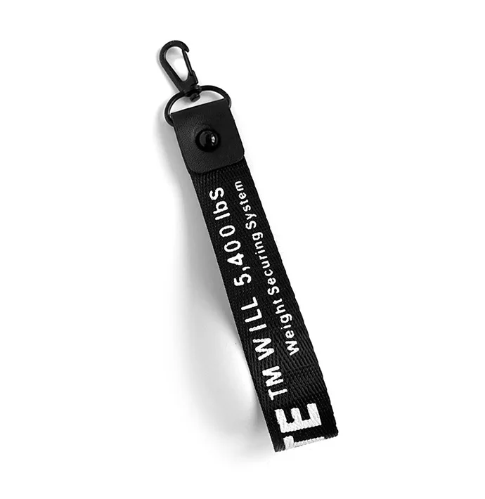 K0045-4 Off White брелок с лентой женский чехол для телефона цепочка для ключей бумажник сумка брелок llaveros mujer sleutelhanger chaviro - Цвет: K0045-4