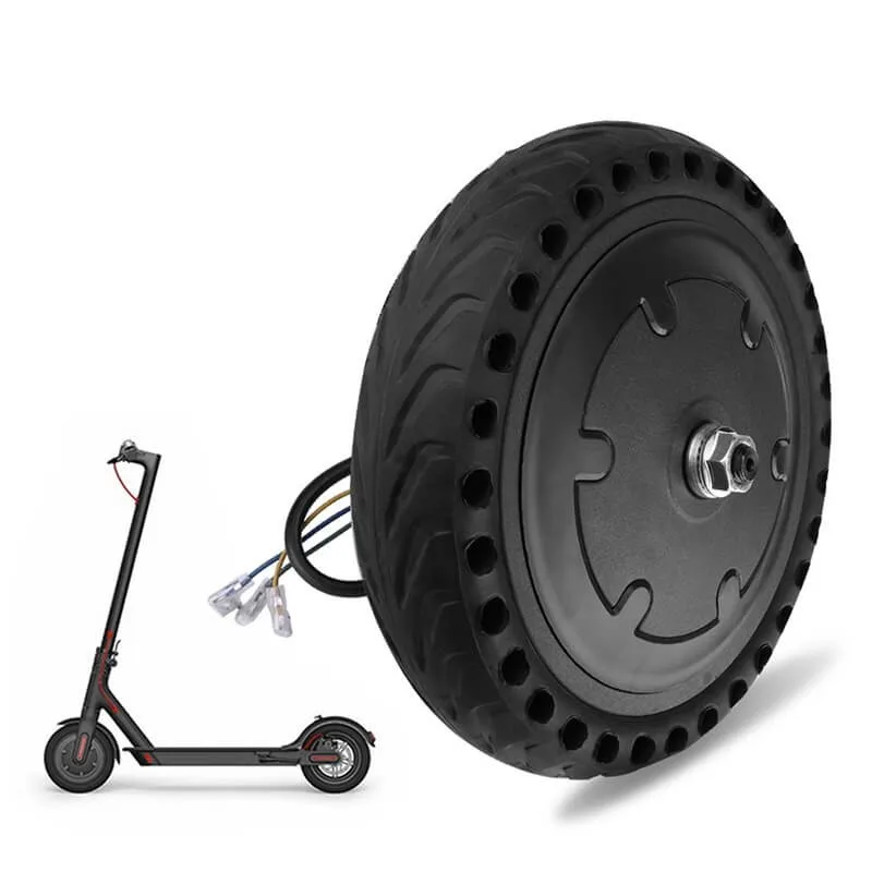 

Xiaomi M365 Foldable Scooter Accessories Scooter Parts Electric Scooter Front Wheel Hub Motor
