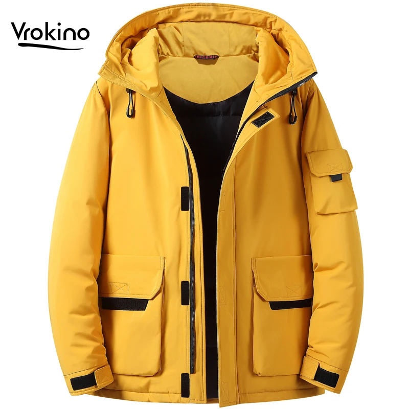 4-kleur Selectie mannen Warme Donsjack Mode Wilde 95% Witte Eendendons Capuchon Winter Jas Merk Mannen kleding 3XL 4XL 5XL 4-kleur Selectie mannen Warme Donsjack Mode Wilde 95% Witte Eendendons Capuchon Winter Jas Merk Mannen kleding 3XL 4XL 5XL