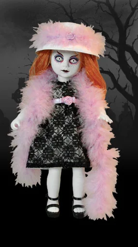 Живые мертвые куклы серии 23 Betsy Jennocide Фигурки игрушки Mezco оригинальная коллекция - Цвет: Betsy