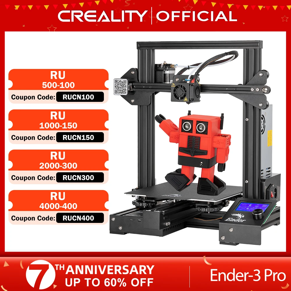 Masks Build-Plate Power-Supply Printing-Kit Resume Magnetic Pro-Printer Ender-3 Creality 3d