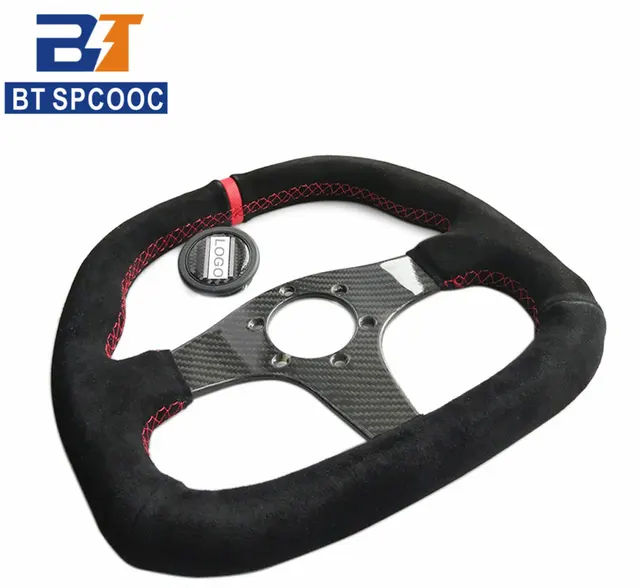 Volante Auto Universale In Fibra Di Carbonio - 12,5 Pollici, 320 Mm, Con Pulsante Clacson - Foto 11