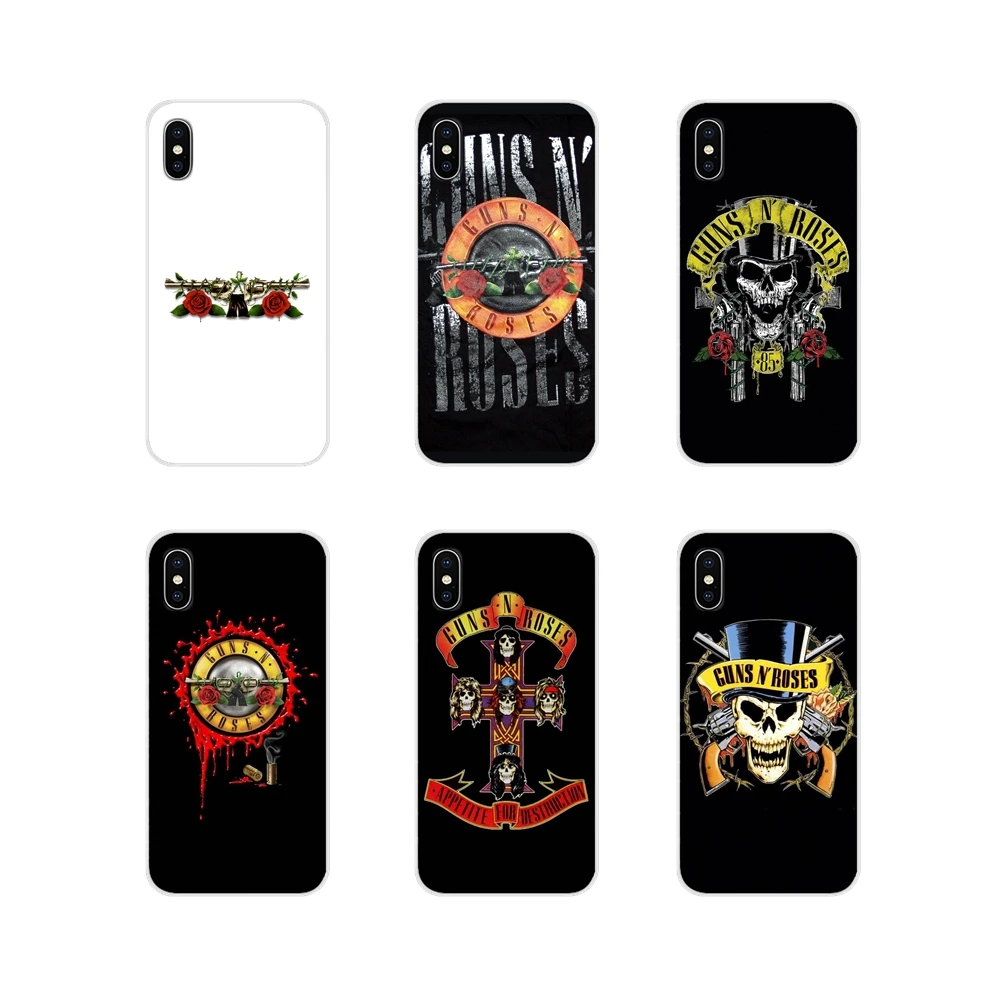 Пистолеты N Roses Рисунок Живопись аксессуары чехол для телефона Motorola Moto X4 E4 E5 G5 G5S G6 Z