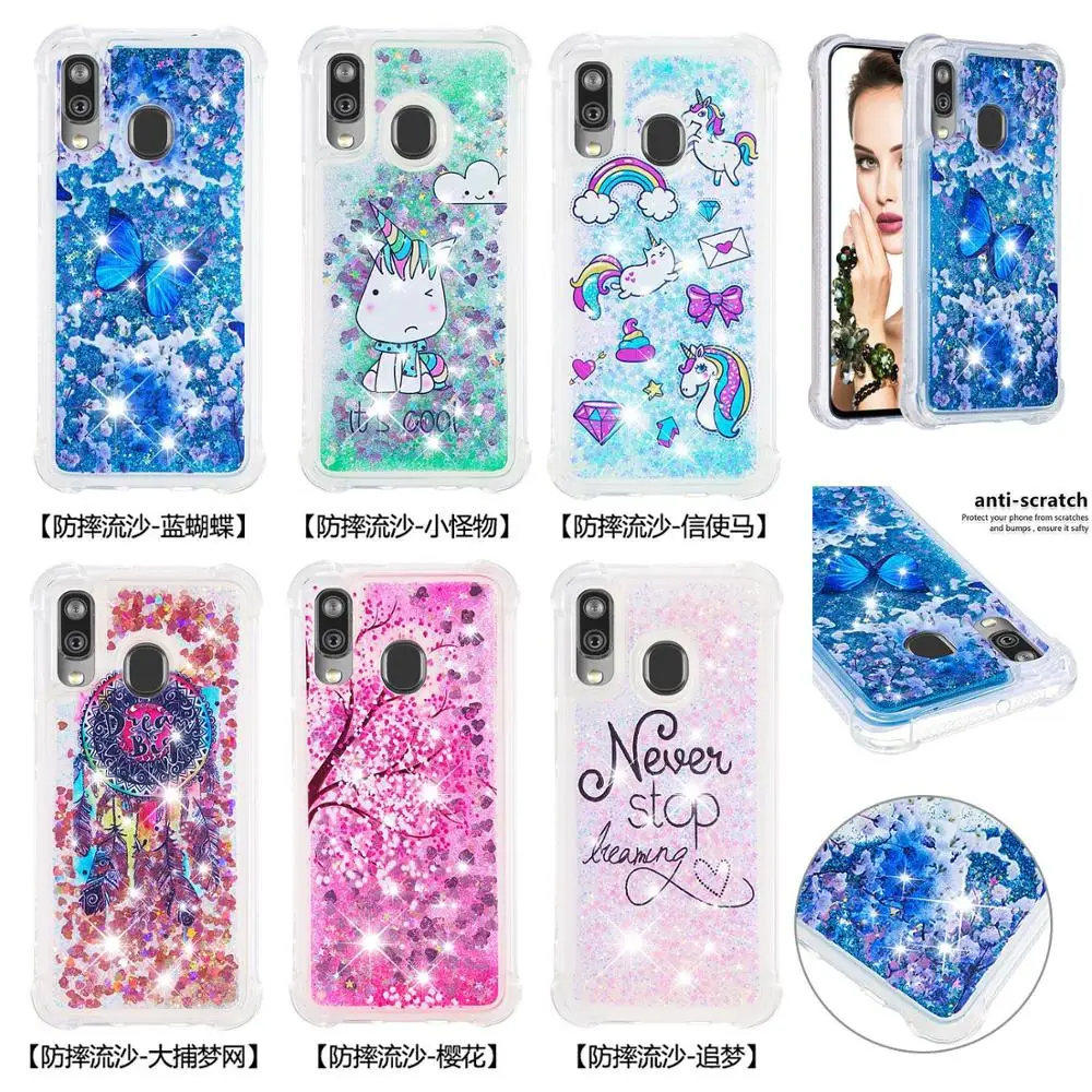 Блестящий чехол-бампер для телефона samsung Galaxy Note 10 Note10 плюс M20 M10 M30 A30 A50 A40 A20 A10