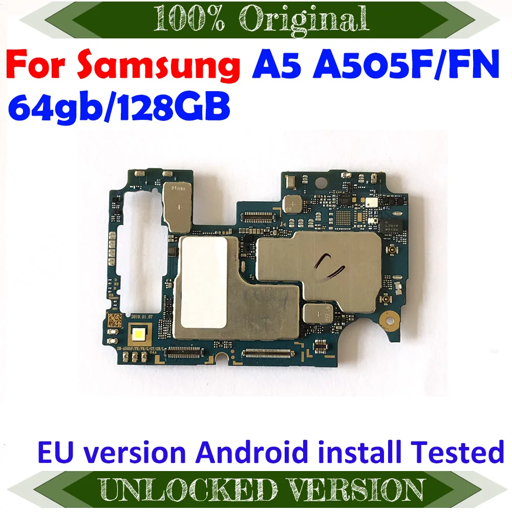 Европейская версия материнская плата для Samsung Galaxy Tab A50 A505F/FN 128 64G разблокированная