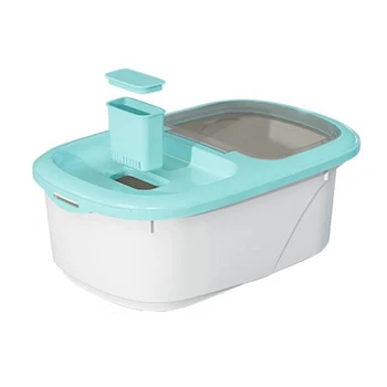 

5Kg Multi-Function Flip Cover Sealed Insect-Proof and Moisture-Proof Rice Bucket Storage Container Box for Storing Rice