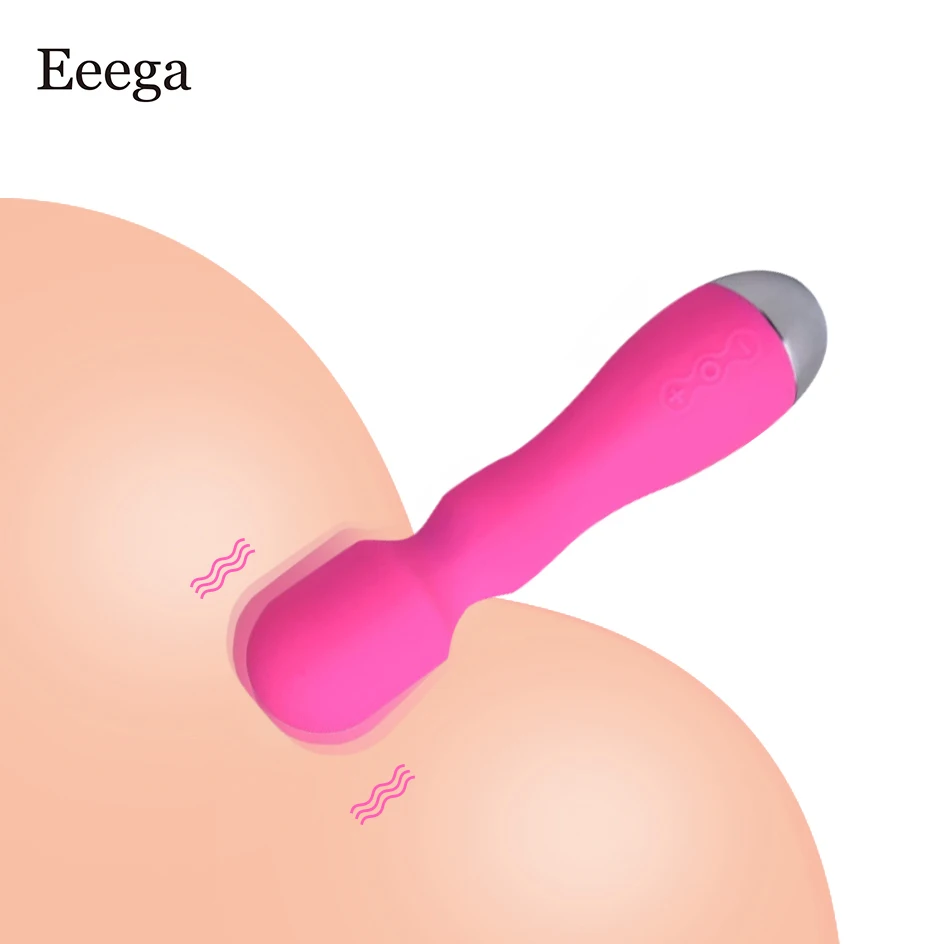 Vibrator For Women Clitoris Stimulator USB Recharge Magic Wand AV Massager Sexual Wellness Erotic Sex Toys for | Красота и здоровье