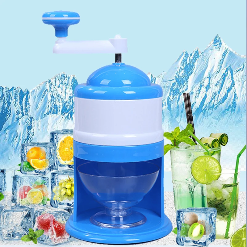 

Household Manual Ice Crushers/Shavers Ice Cream Ice Tube Tools Home Use Manual Ice Chopper Smoothies Machine K1290 F