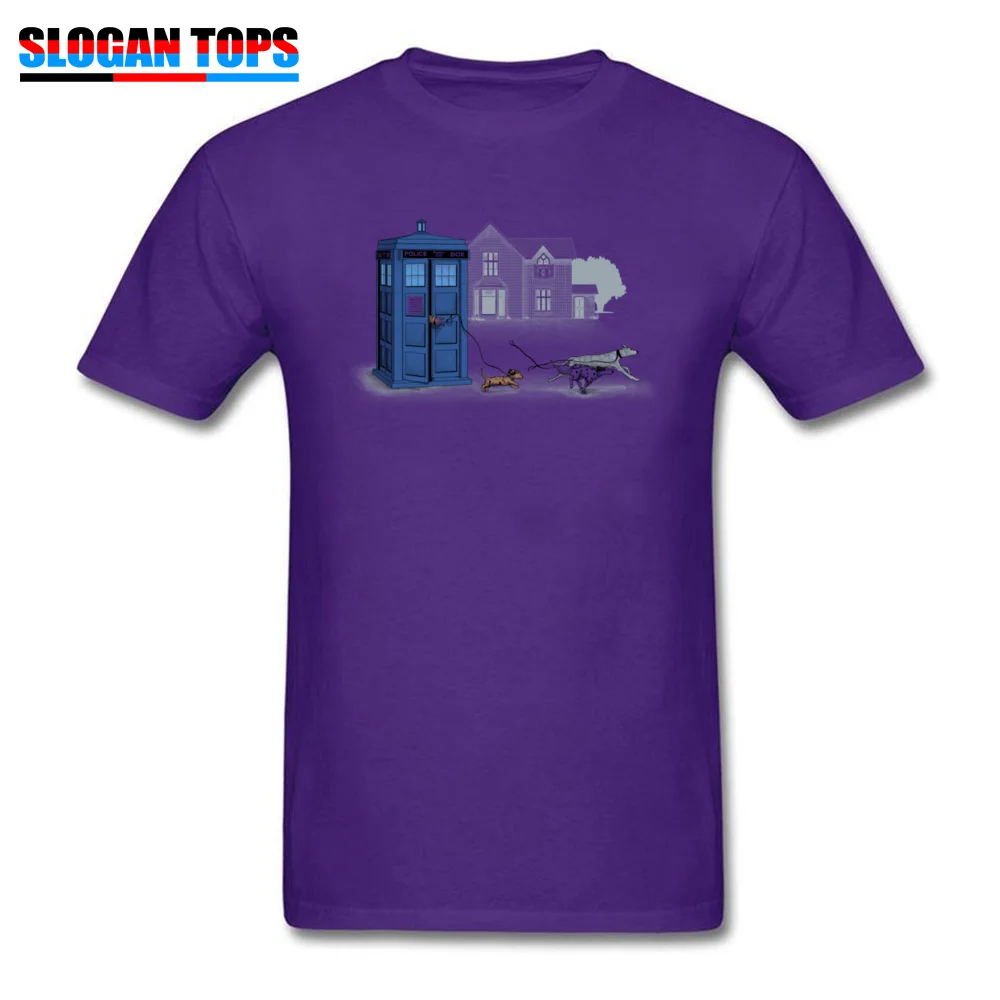 Who Let The Dogs Out? Футболка для мужчин Доктор Кто футболка время Tardis путешествий сайту