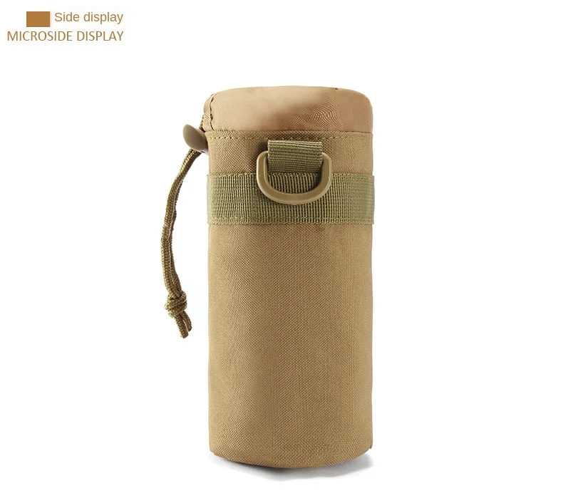 Многофункциональная сумка для бутылки воды на открытом воздухе, тактическая сумка для чайника, сумка на плечо для армейских фанатов, альпинизма, кемпинга, походов