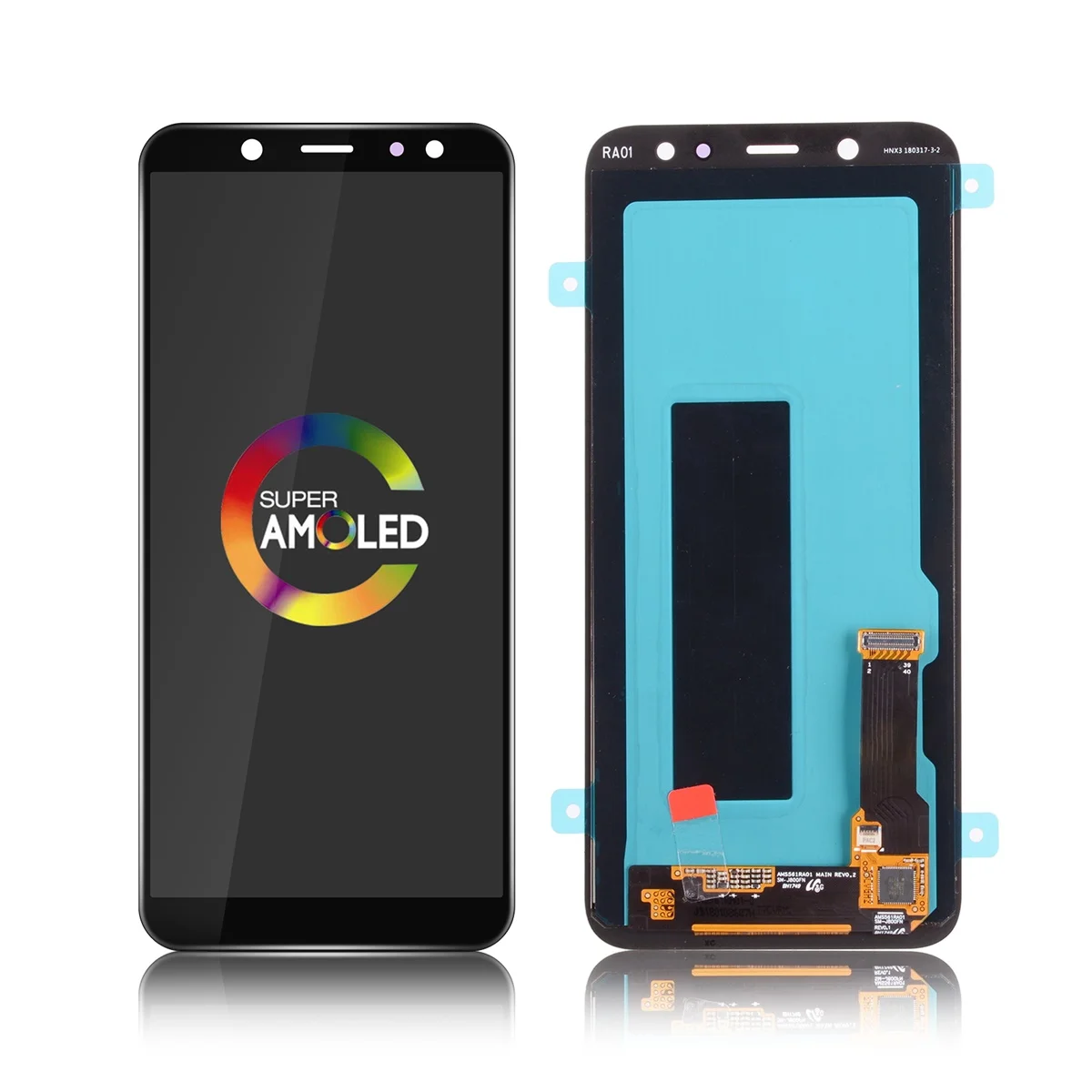 

5.6'' A6 Adjust Brightness LCD For Samsung Galaxy A6 2018 A600F A600FN LCD Display Touch Screen Digitizer With tempered glass
