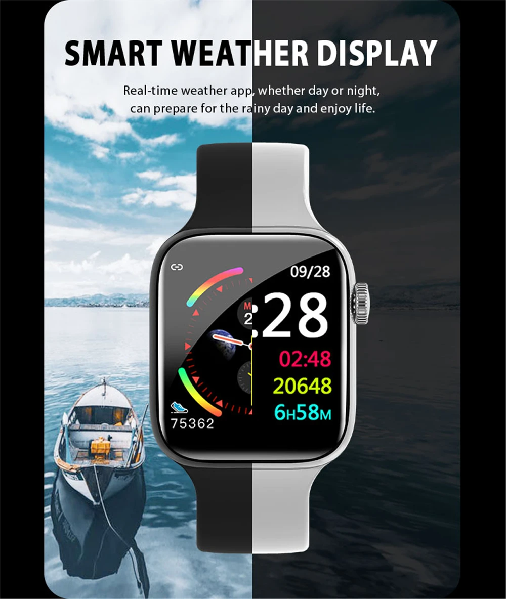 Letike Смарт-часы серии 4 для мужчин и женщин монитор сердечного ритма напоминание о звонках для Android Apple PK iwo 8 lite iwo 10 B57 F8 F9