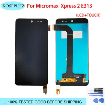 

1280*720 For Micromax Canvas Xpress 2 E313 LCD Display And Touch Screen assembly Replacement Canva s X press e 313 +Tools