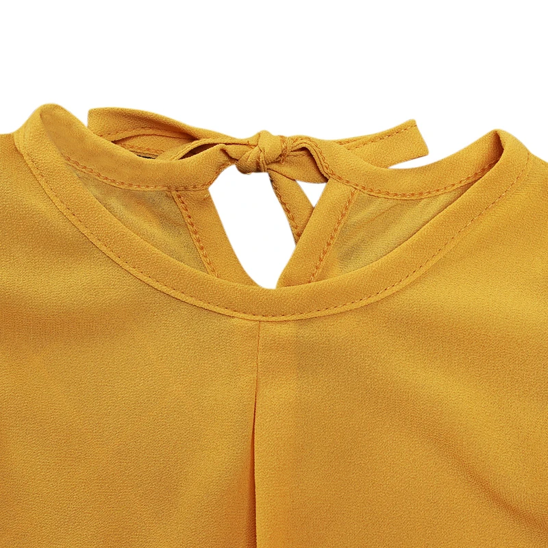 Милый шифоновый топ без рукавов для девочки преддошкольного возраста, желтые юбки-пачки с цветочным принтом комплект одежды из 2 предметов, комплект одежды, летняя одежда для младенцев