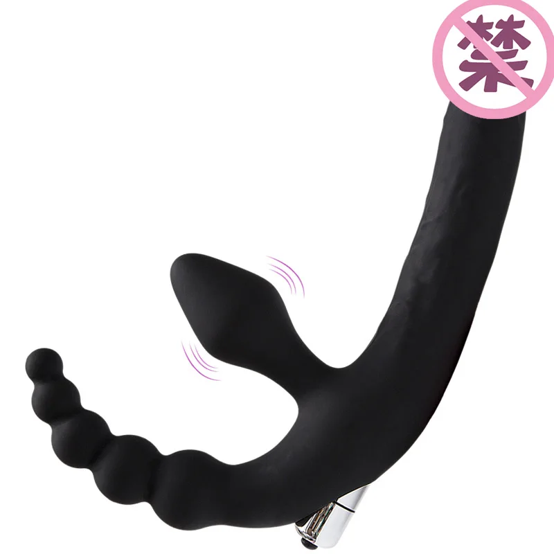 Female Masturbator Back-atrium Young Women's Anal Block Vibrating Bar Orgasmic Massage Simulated Penis for Adults |