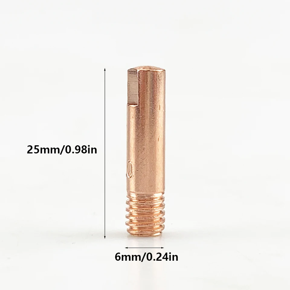 10 Pz MIG Ugello Di Saldatura 15AK 24KD 25AK 36KD 501D Punta Di - Foto 10