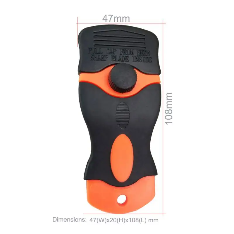 Скребок с пластиковой ручкой для бритья, керамический стеклянный ...