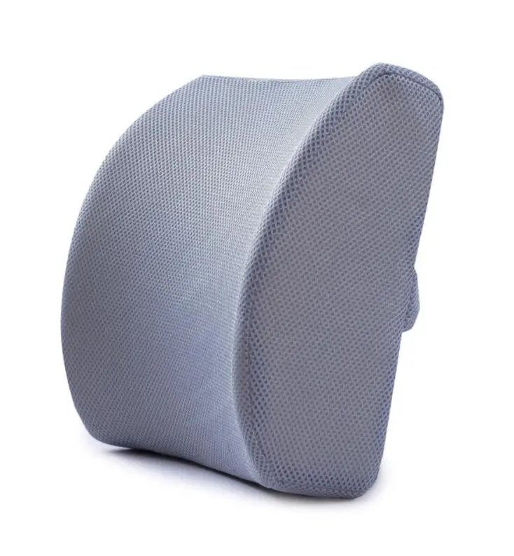 Универсальные автомобильные опоры сидений 3D всплеск памяти подушка моющаяся сетка ткань автомобильное кресло-подушка Задняя поддержка талии массажер
