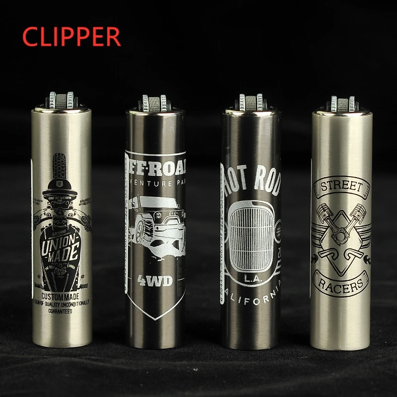CLIPPER Grinding Wheel Ignition Gasoline Lighter Torch Pocket Refillable Gas Cigarette Cigar Smoking Accessories NO GAS | Дом и сад