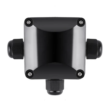 

3 Way Outdoor Waterproof ABS Plastic Cable Wire Connector Gland Electrical Junction Box IP68