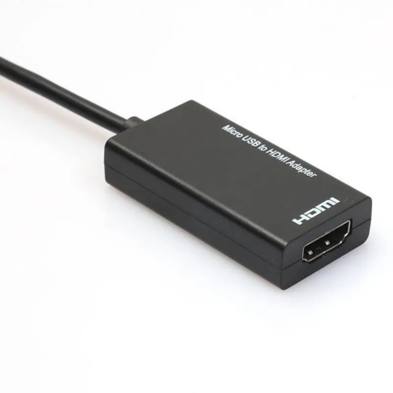 Адаптер Micro USB к HDMI для ТВ-монитора 1080P HD HDMI аудио-видео кабель MHL конвертер для Samsung Huawei HTC MHL устройства