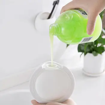 

350ML Wall Mounted Soap Dispenser Bathroom Sanitizer Shampoo Shower Gel Container Bottle