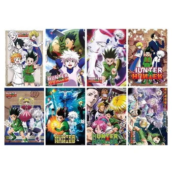 

Anime Hunter x Hunter Poster Popular Classic Japanese Anime Home Decor Poster Print A3 8Pcs/Set Art Paper Bedroom Wall Sticker