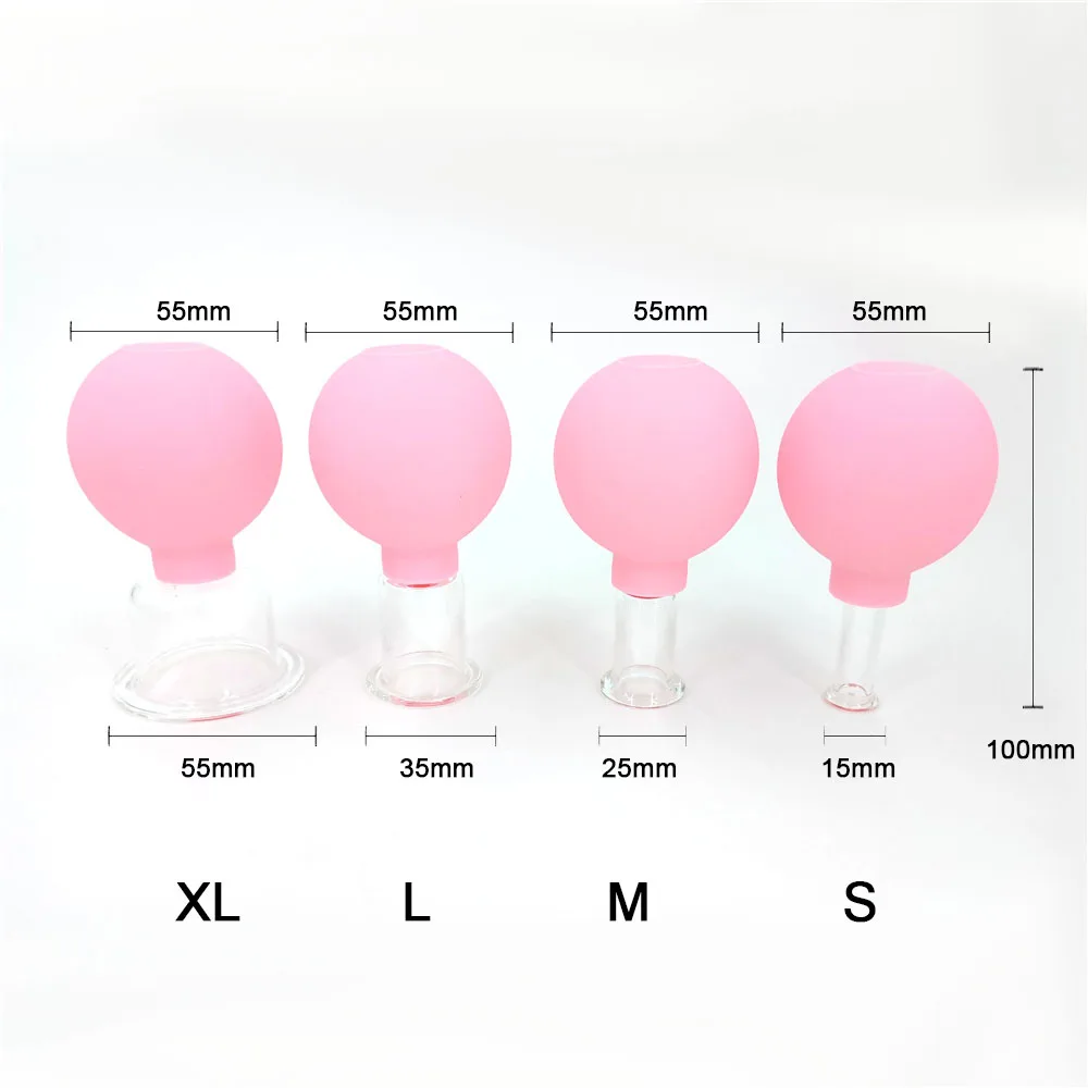 Ventouses sous vide en caoutchouc, tasses de Massage pour le corps, canettes Anti-Cellulite, pot sous vide pour Massage du visage, chinois médical T_voghion.com