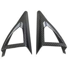 Передняя колонна динамик громкий динамик Рог наклейка накладка рамка интерьерные аксессуары ABS для peugeot 3008 GT