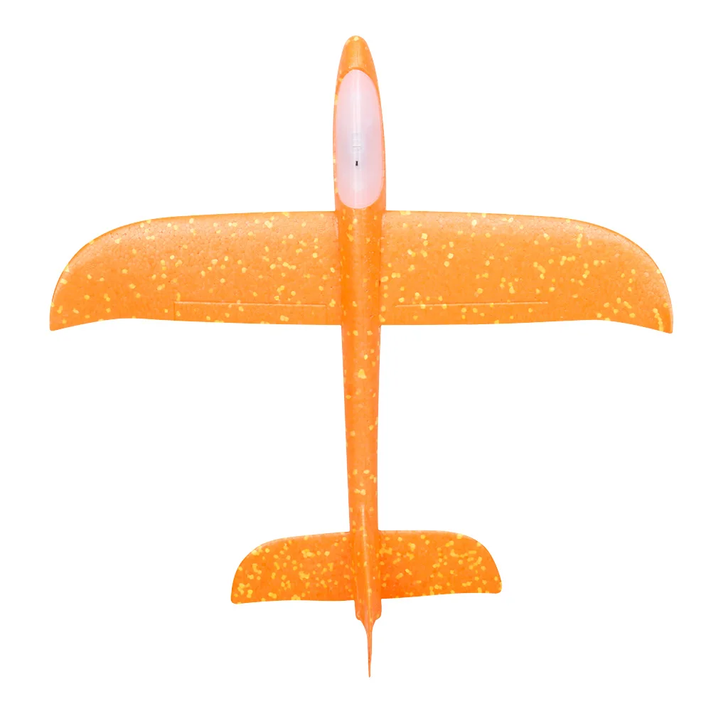 Hand throw airplane EPP Foam Outdoor Launch Glider Plane Kids Toys 48 cm Interesting Launch Throwing Inertial Model Gift funny