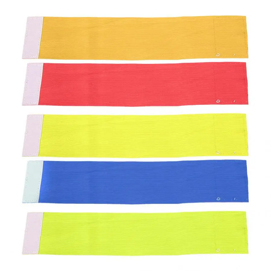 31cm Football Armband 4 Colors Team Sports Groups Soccer Armbands Adjustable Player Bands Boots Sports Armband