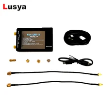 NanoVNA-H 50 кГц~ 1,5 ГГц VNA HF VHF UHF UV векторный сетевой анализатор антенный анализатор+ батарея+ ЖК-дисплей+ пластиковый чехол