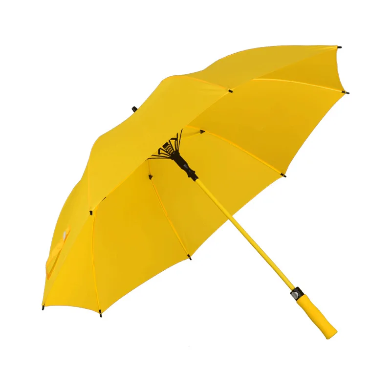 

New Style Straight Handle Umbrella Golf Umbrella Fiber Windproof Gift Umbrella Customizable Logo Advertising Umbrella