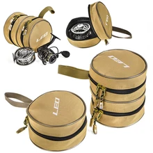 Холщовая круглая Рыболовная Сумка рыболовные принадлежности сумка для хранения однослойный двухслойный набор инструментов сумки для рыбалки Lure