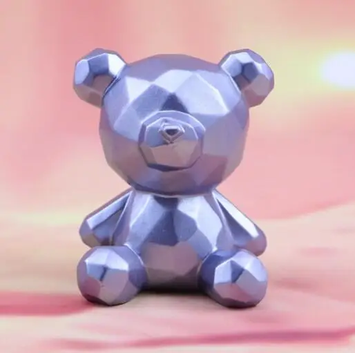 1pc Lucky Bear Cake Decoration Auto Interior Decorations Car Ornaments Gift Home Decoration 5*4.8*6CM - Название цвета: 3