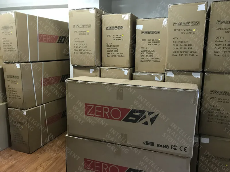 Электрический скутер ZERO 8X компактная двойная подвеска двухмоторный e 800 Вт * 2