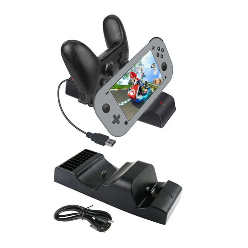 Зарядное устройство типа C для быстрой зарядки консоли NS Switch Lite и геймпада NS PRO