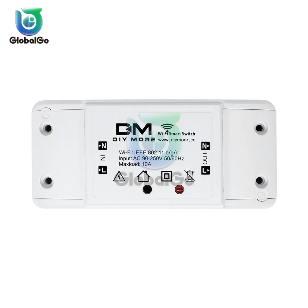 Smart Remote Control Wifi Switch Diy Timer Wireless Switches Smart Home WiFi Socket AC 90V-250V