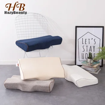 Comfortable Cervical Orthopedic Pillows Latex Neck Care Memory Foam Sleeping Bedroom Pillow Head Neck Support Travesseiro