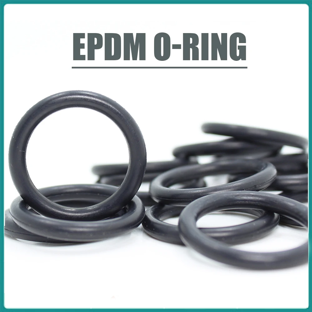 

CS5.33mm EPDM O RING ID 10.46/12.07/13.64/15.24*5.33mm 50PCS O-Ring Gasket Seal Exhaust Mount Rubber Insulator Grommet ORING