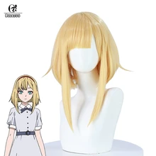 ROLECOS – perruque de Cosplay pour femmes, perruque synthétique courte, résistante à la chaleur