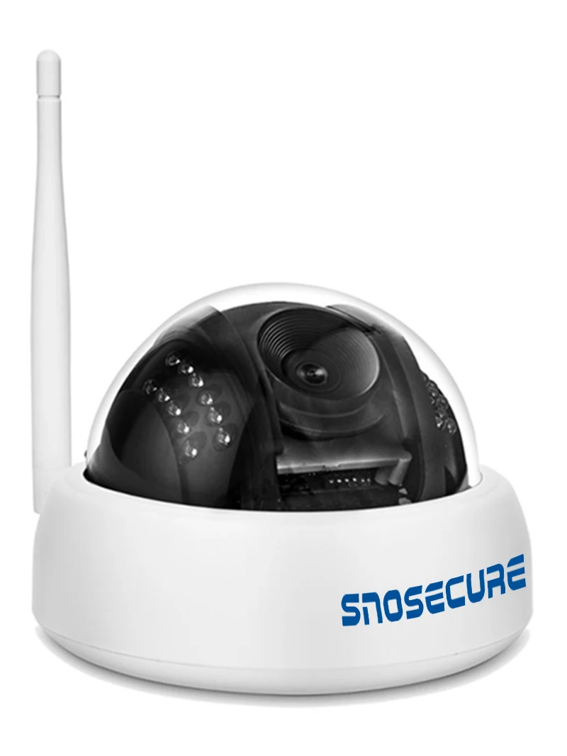 

SNOSECURE 5.0MP Wifi Indoor Wireless IP IR Dome Camera waterproof Security Surveillance System Voice intercom Video Surveillance